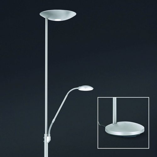 COBRA állólámpa, Modern, ORION-Molecz-Stl 12-1176 satin (LED23+6W/2300+600lm  