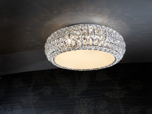 DIAMOND LED LED mennyezeti lámpa modern, Schuller, 507039