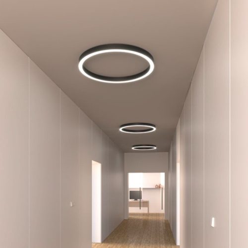 ORACL LED mennyezeti lámpa modern, Arelux, AM01SBK